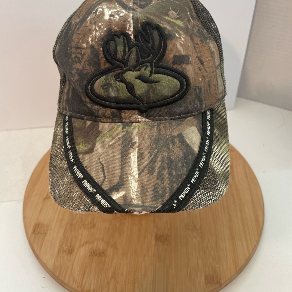 Primos Hunting Camo Mesh Trucker Snapback Hat  O/S